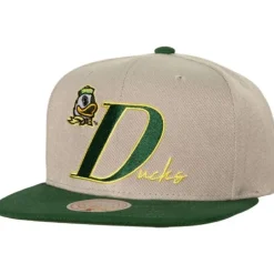 Mitchell & Ness Snapback-Top Letter Snapback University Of Oregon
