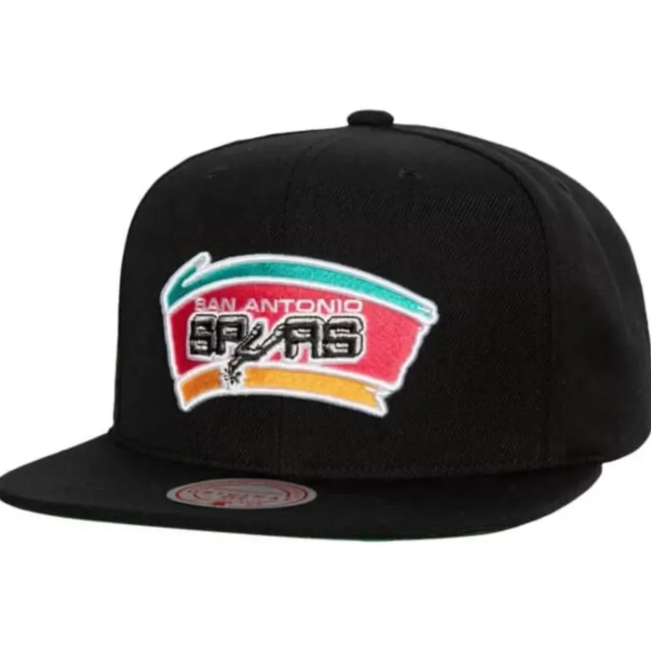 Mitchell & Ness Snapback-Top Spot Snapback Hwc San Antonio Spurs