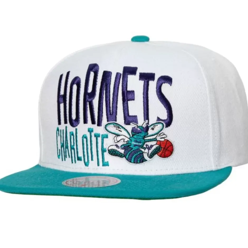 Mitchell & Ness Snapback-Toss Up Snapback Hwc Charlotte Hornets