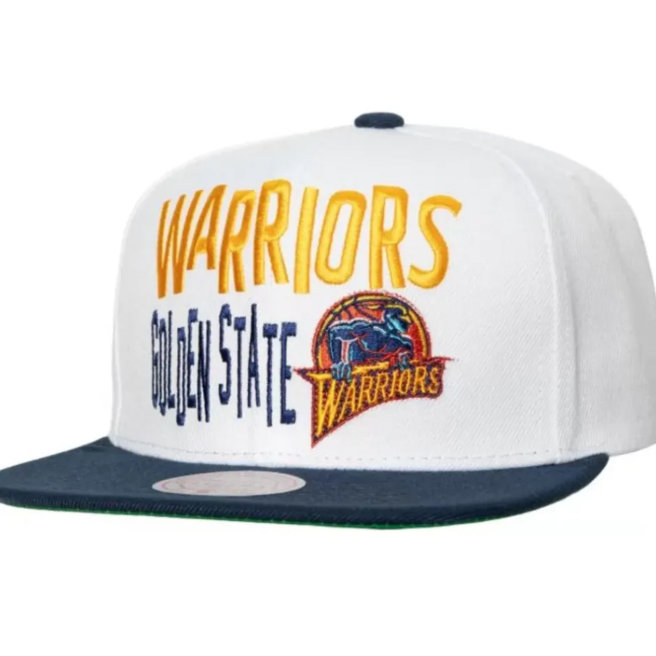 Mitchell & Ness Snapback-Toss Up Snapback Hwc Golden State Warriors