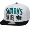 Mitchell & Ness Snapback-Toss Up Snapback San Jose Sharks