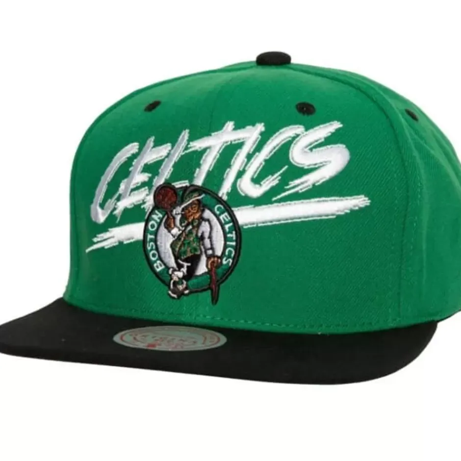 Mitchell & Ness Snapback-Transcript Snapback Boston Celtics