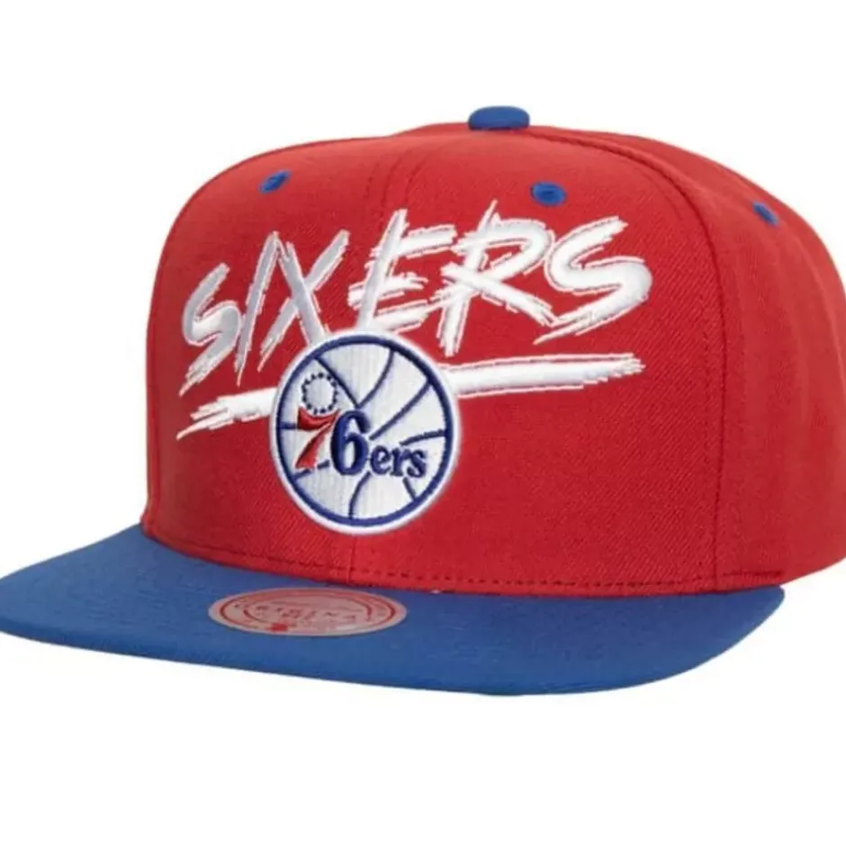 Mitchell & Ness Snapback-Transcript Snapback Hwc Philadelphia 76Ers