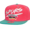 Mitchell & Ness Snapback-Transcript Snapback Hwc San Antonio Spurs