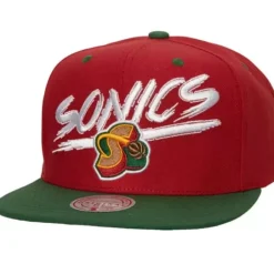 Mitchell & Ness Snapback-Transcript Snapback Hwc Seattle Supersonics