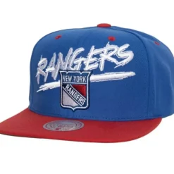 Mitchell & Ness Snapback-Transcript Snapback Vntg New York Rangers