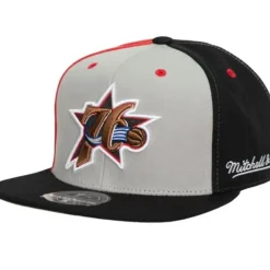 Mitchell & Ness Fitted-Tri Cycle Fitted Hat Philadelphia 76Ers