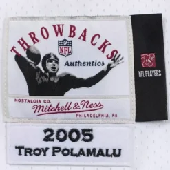 Mitchell & Ness Nfl Authentic-Troy Polamalu 2005 Authentic Jersey Pittsburgh Steelers