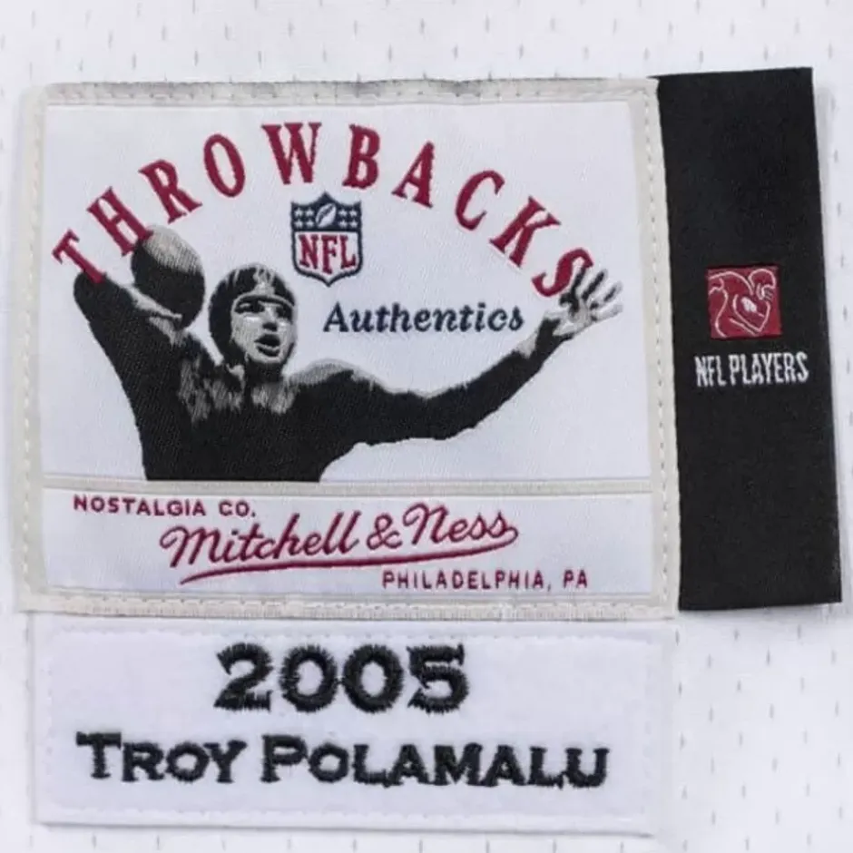 Mitchell & Ness Nfl Authentic-Troy Polamalu 2005 Authentic Jersey Pittsburgh Steelers
