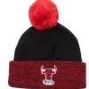 Mitchell & Ness Knit-Two Tone Pom Beanie Hwc Chicago Bulls