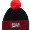 Mitchell & Ness Knit-Two Tone Pom Beanie Hwc Philadelphia 76Ers