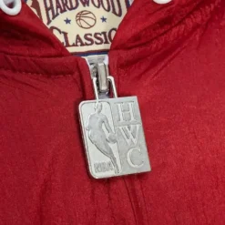 Men Mitchell & Ness Jackets & Outerwear-Undeniable Full Zip Windbreaker Chicago Bulls