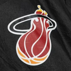 Men Mitchell & Ness Jackets & Outerwear-Undeniable Full Zip Windbreaker Miami Heat