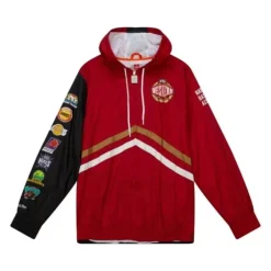 Men Mitchell & Ness Jackets & Outerwear-Undeniable Full Zip Windbreaker All Star West