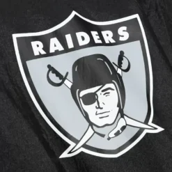 Men Mitchell & Ness Jackets & Outerwear-Undeniable Full Zip Windbreaker Oakland Raiders