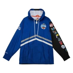 Men Mitchell & Ness Jackets & Outerwear-Undeniable Full Zip Windbreaker All Star East