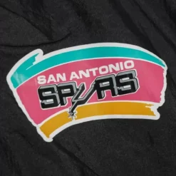 Men Mitchell & Ness Jackets & Outerwear-Undeniable Full Zip Windbreaker San Antonio Spurs