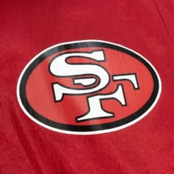Men Mitchell & Ness Jackets & Outerwear-Undeniable Full Zip Windbreaker San Francisco 49Ers