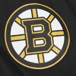 Men Mitchell & Ness Jackets & Outerwear-Undeniable Full Zip Windbreaker Boston Bruins