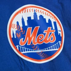 Men Mitchell & Ness Jackets & Outerwear-Undeniable Full Zip Windbreaker New York Mets