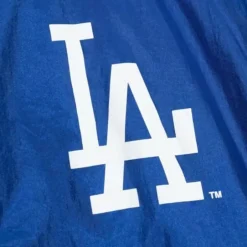Men Mitchell & Ness Jackets & Outerwear-Undeniable Full Zip Windbreaker Los Angeles Dodgers