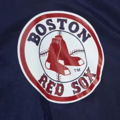 Men Mitchell & Ness Jackets & Outerwear-Undeniable Full Zip Windbreaker Boston Red Sox