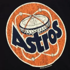 Men Mitchell & Ness T-Shirts & Tops-Under The Lights Tee Houston Astros