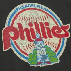 Men Mitchell & Ness T-Shirts & Tops-Under The Lights Tee Philadelphia Phillies