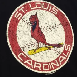 Men Mitchell & Ness T-Shirts & Tops-Under The Lights Tee St. Louis Cardinals