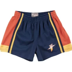 Woman Mitchell & Ness Shorts-Unisex Jump Shot Shorts Golden State Warriors