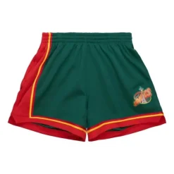 Men Mitchell & Ness Shorts-Unisex Jump Shot Shorts Seattle Supersonics
