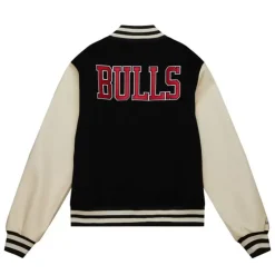 Men Mitchell & Ness Jackets & Outerwear-Unisex Varsity Jacket Chicago Bulls