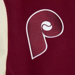 Men Mitchell & Ness Jackets & Outerwear-Unisex Varsity Jacket Philadelphia Phillies