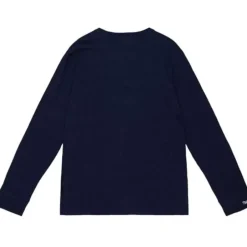 Men Mitchell & Ness T-Shirts & Tops-University Arch Logo Ls Tee Howard University