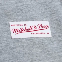 Men Mitchell & Ness T-Shirts & Tops-University Arch Logo Ls Tee University Of Miami