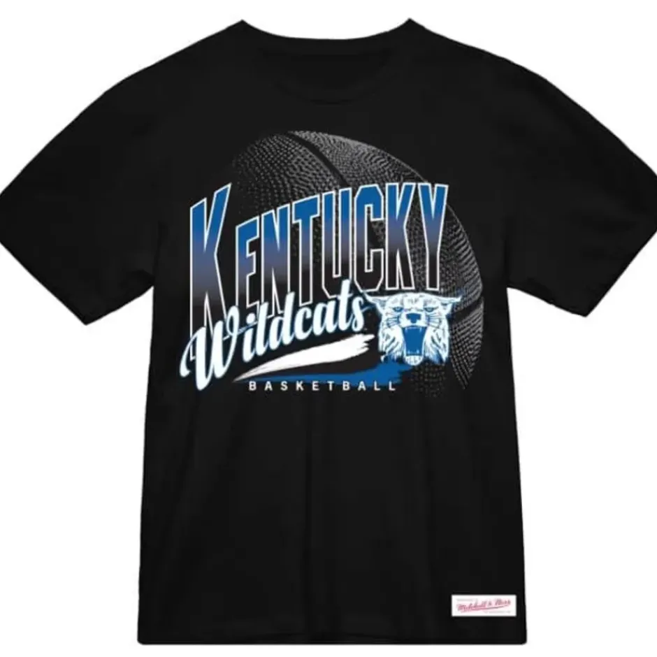Men Mitchell & Ness T-Shirts & Tops-University Of Kentucky Madness Victory Road Tee