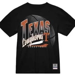 Men Mitchell & Ness T-Shirts & Tops-University Of Texas At Austin Madness Victory Road Tee