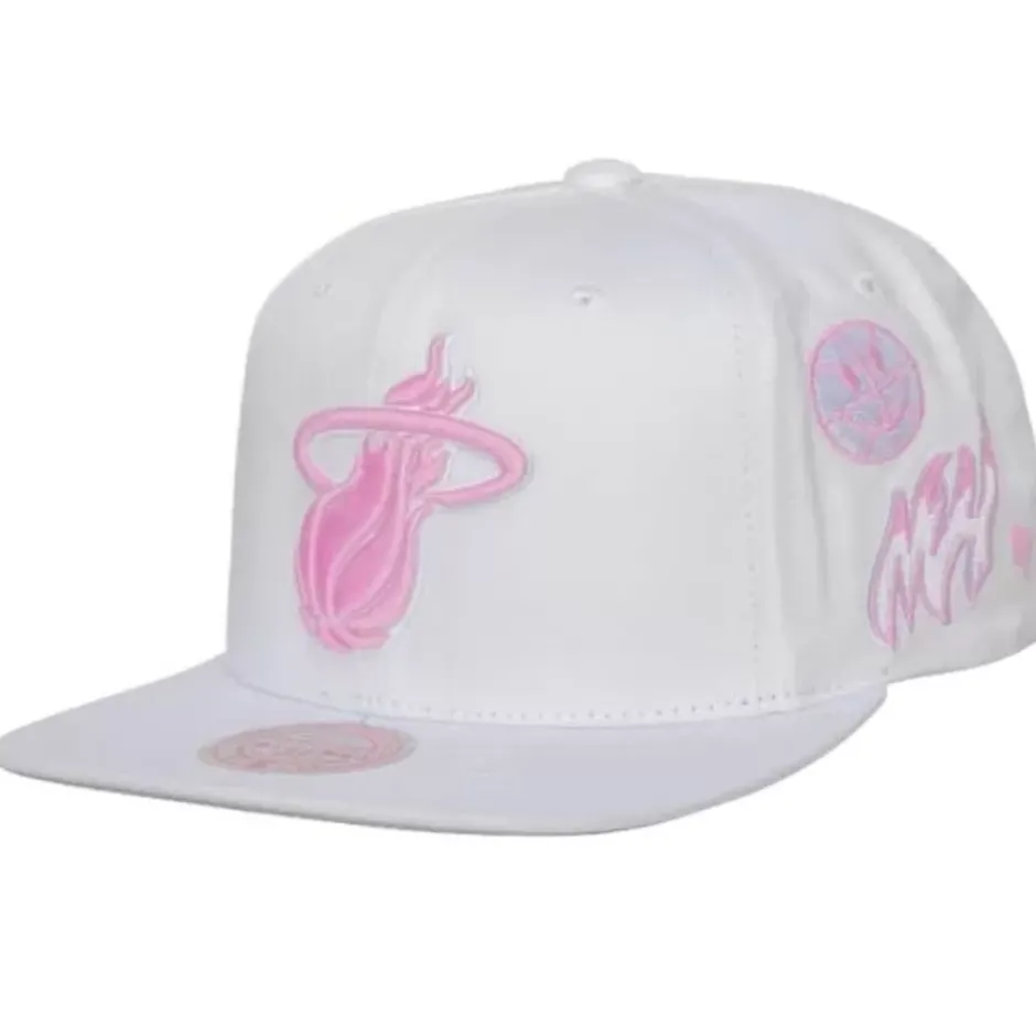 Mitchell & Ness Snapback-Uv Reactive Snapback Hwc Miami Heat