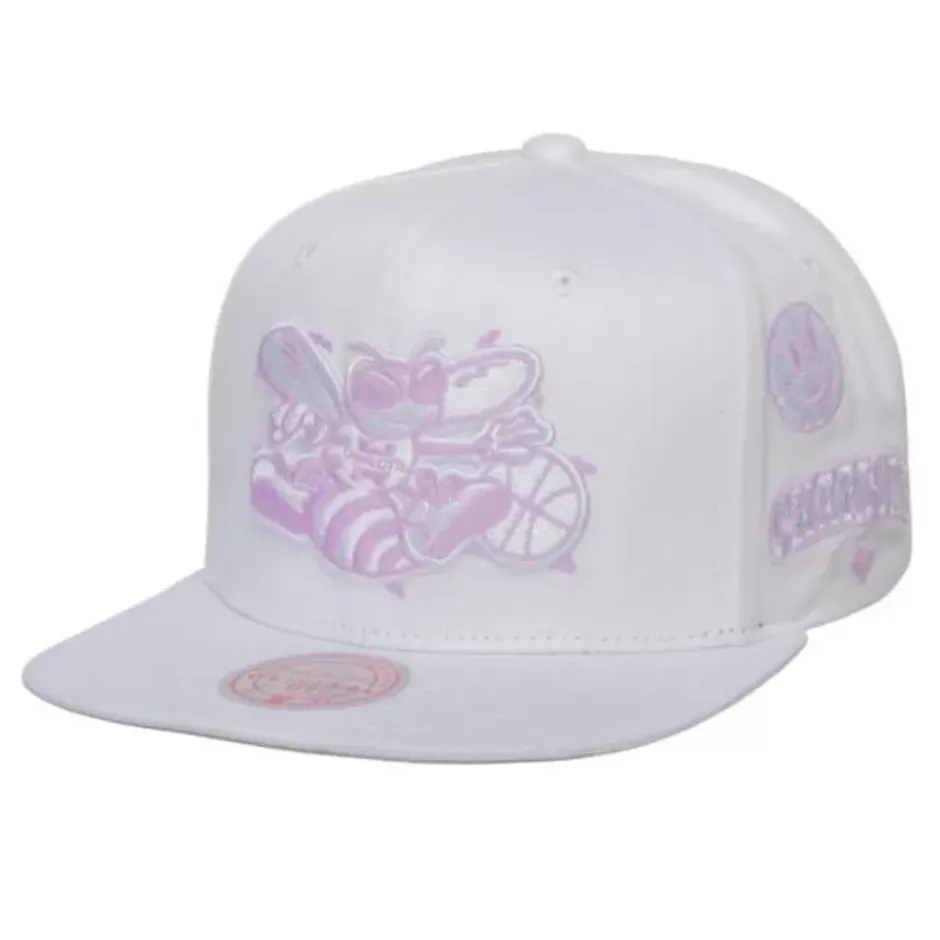 Mitchell & Ness Snapback-Uv Reactive Snapback Hwc Charlotte Hornets
