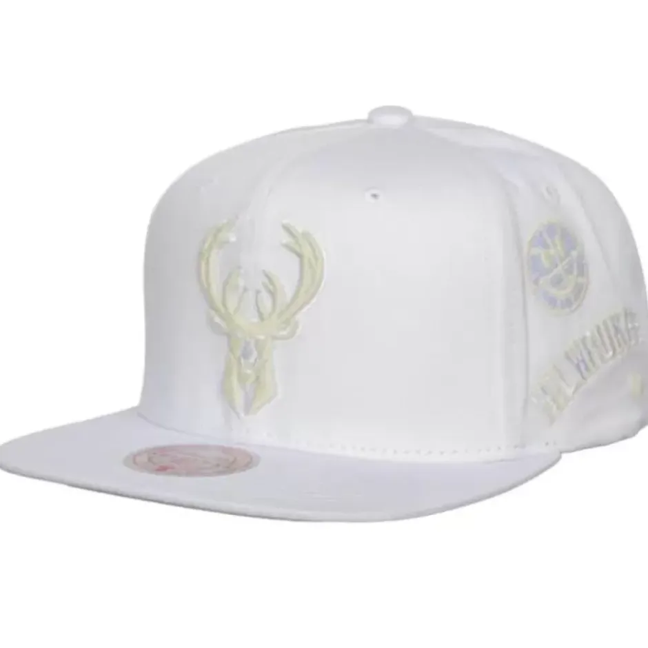 Mitchell & Ness Snapback-Uv Reactive Snapback Milwaukee Bucks