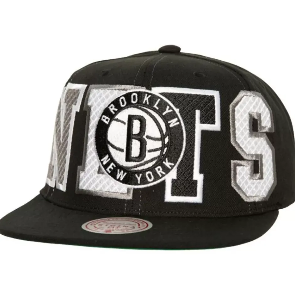 Mitchell & Ness Snapback-Varsity Bust Snapback Brooklyn Nets