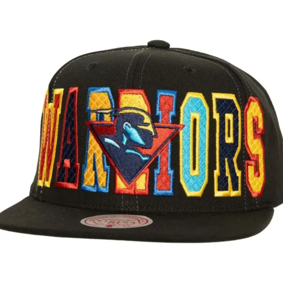 Mitchell & Ness Snapback-Varsity Bust Snapback Hwc Golden State Warriors