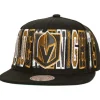 Mitchell & Ness Snapback-Varsity Bust Snapback Vegas Golden Knights