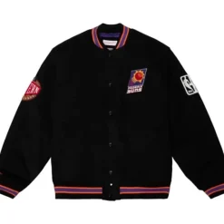 Men Mitchell & Ness Jackets & Outerwear-Varsity Jacket Phoenix Suns