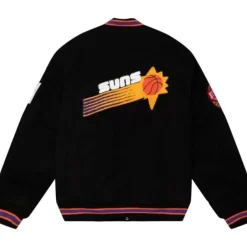 Men Mitchell & Ness Jackets & Outerwear-Varsity Jacket Phoenix Suns