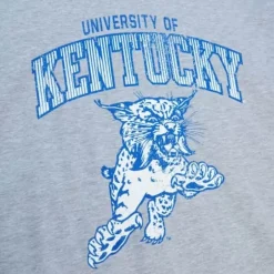 Men Mitchell & Ness T-Shirts & Tops-Vintage Arch Tee University Of Kentucky