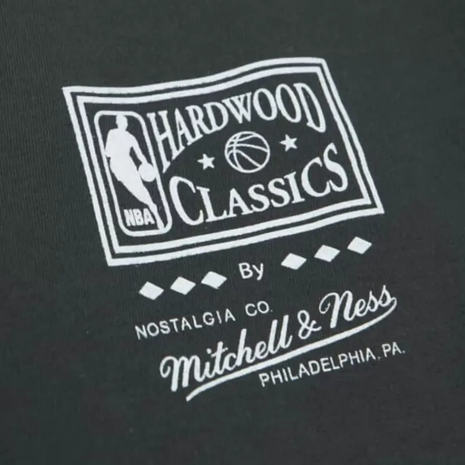 Men Mitchell & Ness T-Shirts & Tops-Vintage Cracked Tee Philadelphia 76Ers