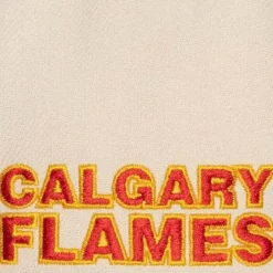 Mitchell & Ness Snapback-Vintage Cream Snapback Calgary Flames