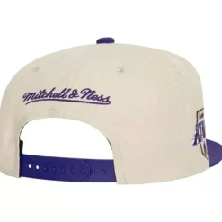 Mitchell & Ness Snapback-Vintage Cream Snapback Los Angeles Kings