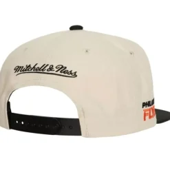 Mitchell & Ness Snapback-Vintage Cream Snapback Philadelphia Flyers